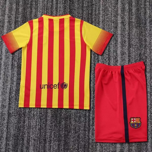 Maillot rétro Enfant FC Barcelone 2013-2014 extérieur Image secondaire du produit