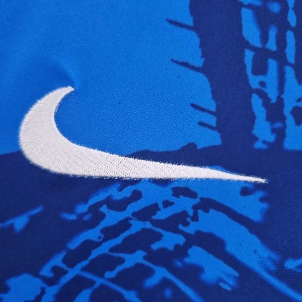 Maillot de foot bleu classique Brésil 2022