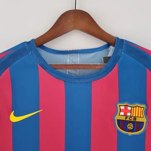 Maillot domicile rétro FC Barcelone 2005-2006 manches longues