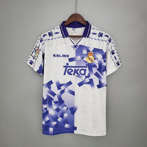 Retro Real Madrid 1996-1997 second away Main image