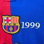 Maillot rétro FC Barcelone 1999 100e anniversaire manches longues