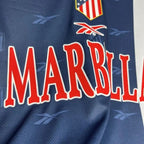 Maillot rétro de l'Atlético de Madrid extérieur 1998-1999