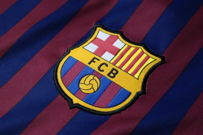 Maillot domicile rétro du FC Barcelone 2018-2019