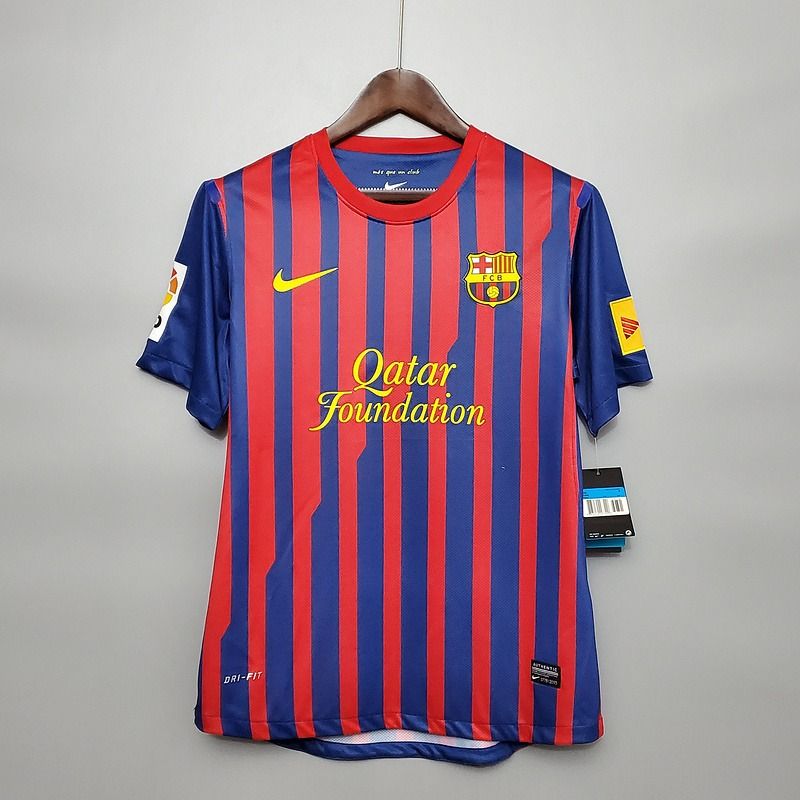 Maillot rétro domicile du FC Barcelone 2011-2012