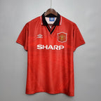 Maillot domicile rétro de Manchester United 1994-1996