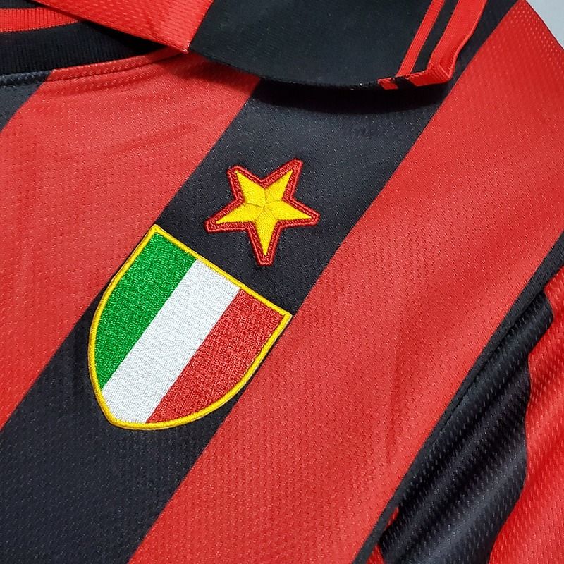 Maillot domicile rétro AC Milan 1996-1997