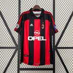 Maillot domicile rétro AC Milan 2000-2001