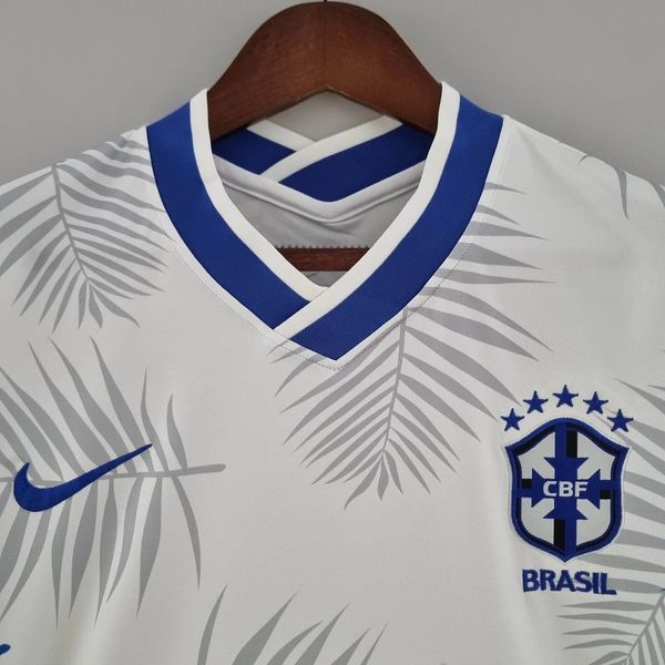 Maillot de Foot Classique Blanc Brésil 2022