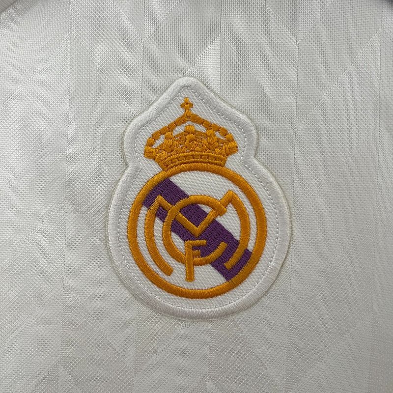 Retro Real Madrid 1986-1988 home