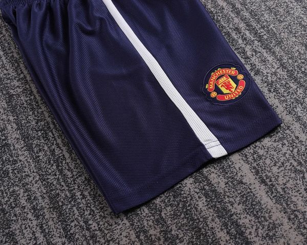 Maillot de foot rétro Manchester United 2008-2009 extérieur enfant