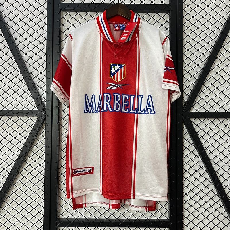 Retro Atletico Madrid 1999-2000 home Main image