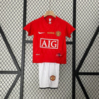Enfants Rétro Manchester United Domicile 2007-2008