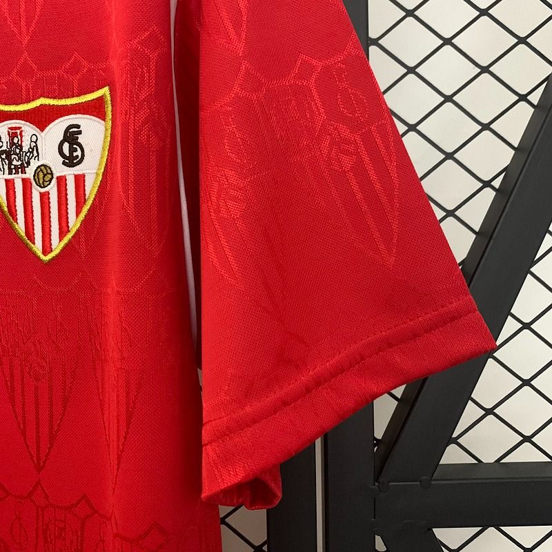 Maillot rétro du Séville FC 1991-1992 extérieur
