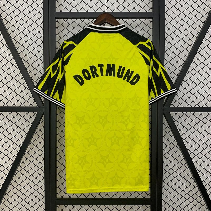Maillot domicile rétro du BVB Dortmund 1994-1995 Image secondaire du produit
