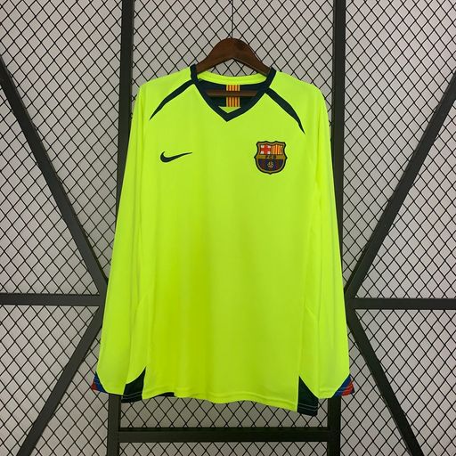 Maillot Rétro FC Barcelone extérieur Manches Longues 2005-2006