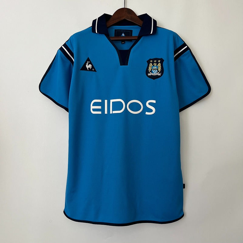 Maillot domicile rétro Manchester City 2001-2002