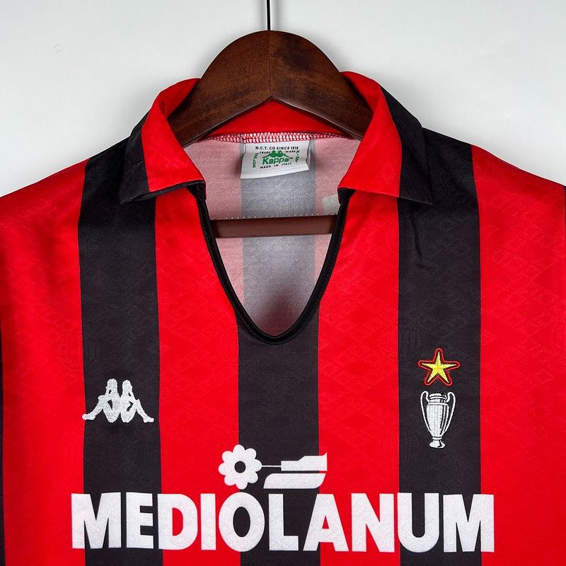 Maillot domicile rétro AC Milan 1989-1990