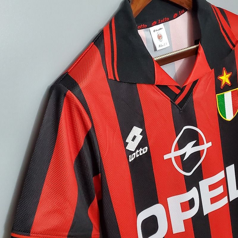 Maillot domicile rétro AC Milan 1996-1997