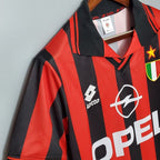 Maillot domicile rétro AC Milan 1996-1997