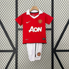 Enfants Rétro Manchester United Domicile 2010-2011