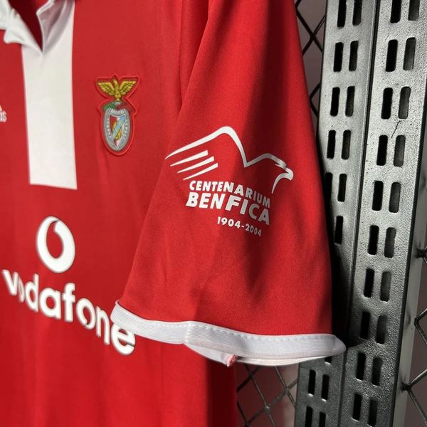 Maillot domicile rétro du SL Benfica 2004-2005