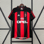 Maillot rétro domicile AC Milan 2001-2002