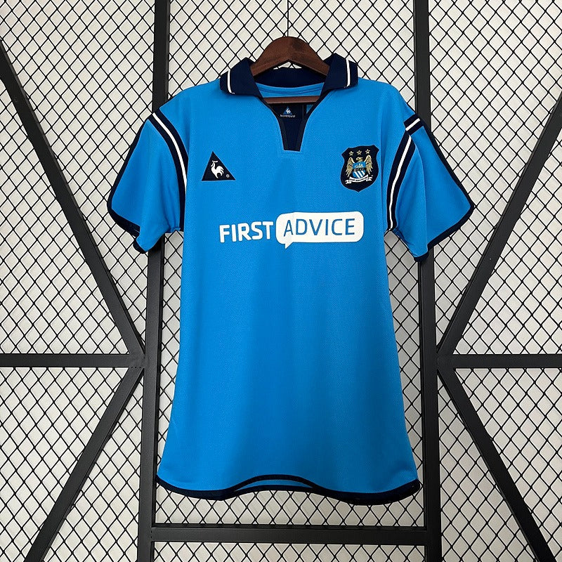 Maillot rétro domicile Manchester City 2002-2003