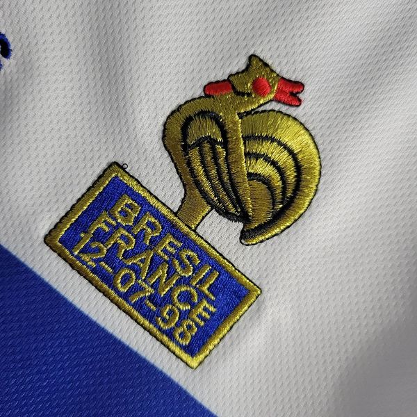 Maillot rétro France 1998 extérieur