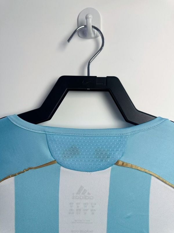 Retro Argentina 2006-2007 home Long Sleeve
