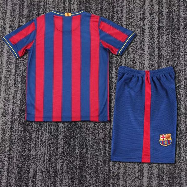 Maillot domicile rétro FC Barcelone 2009-2010 pour enfant Image secondaire du produit