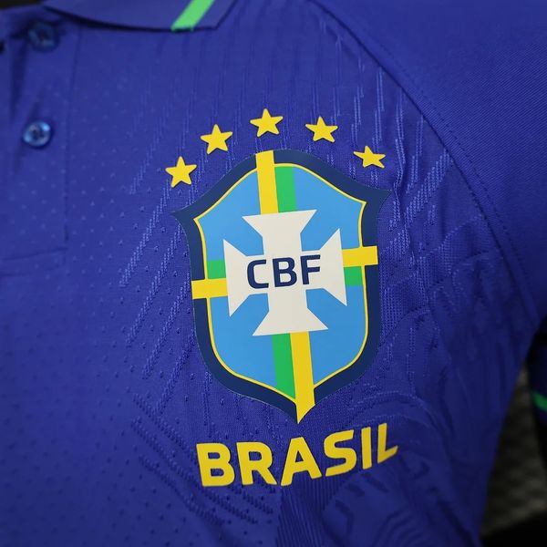 Brazil 2024-2025 Polo Football Shirt