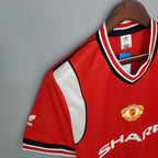 Maillot domicile rétro de Manchester United 1985-1986
