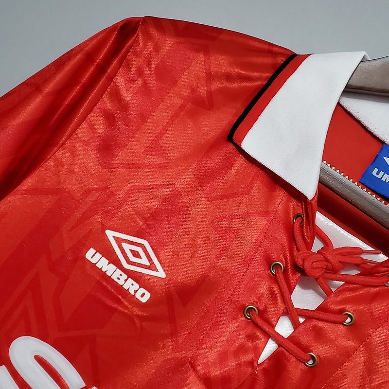 Maillot domicile rétro Manchester United 1992-1994