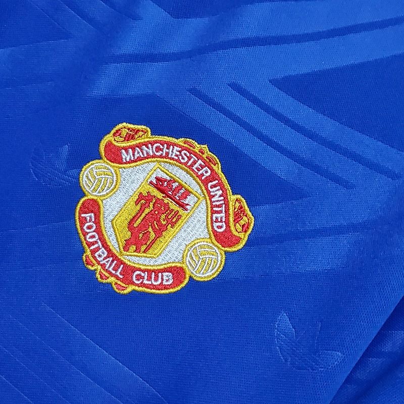 Retro Manchester United 1986-1988 deuxième maillot extérieur