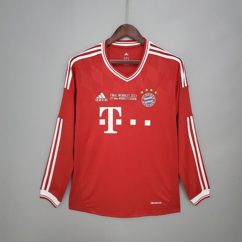 Maillot rétro domicile manches longues Bayern Munich 2013-2014
