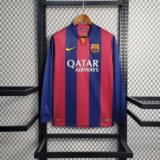Retro FC Barcelona 2014-2015 home Long Sleeve Main image