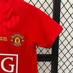 Enfants Rétro Manchester United Domicile 2007-2008
