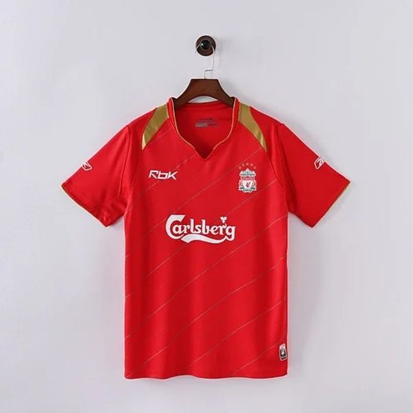 Maillot domicile rétro du Liverpool FC 2005-2006