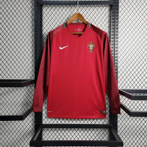 Retro Portugal 2016 home Long Sleeve Main image