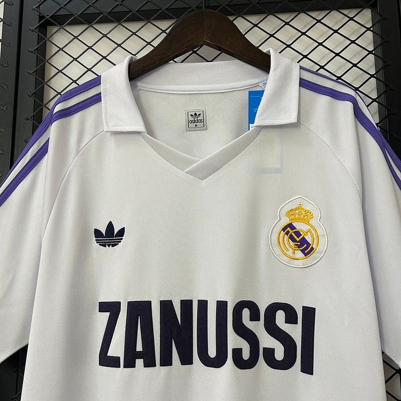 Maillot domicile rétro Real Madrid 1984-1985