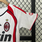Maillot Rétro Enfant AC Milan 2006-2007 extérieur