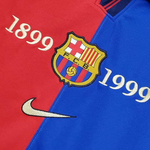 Rétro FC Barcelone 1999 100e anniversaire
