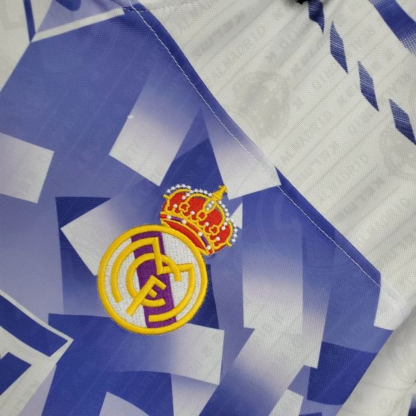 Maillot Real Madrid rétro 1996-1997 deuxième extérieur