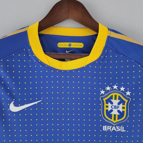 Maillot rétro Brésil 2010 extérieur