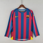 Maillot domicile rétro FC Barcelone 2005-2006 manches longues