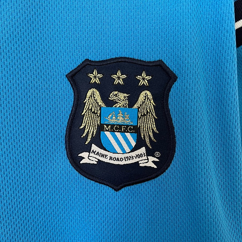 Maillot domicile rétro Manchester City 2001-2002