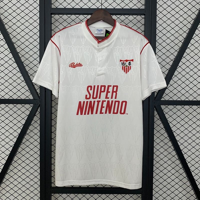 Maillot domicile rétro du Séville FC 1991-1992 Image principale du produit