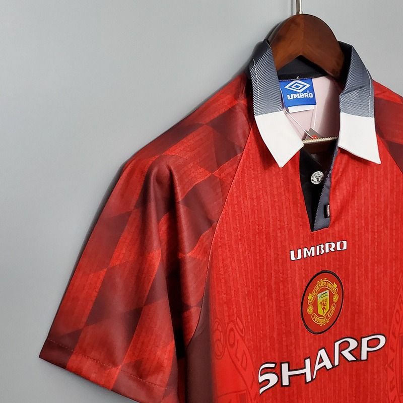 Maillot domicile rétro de Manchester United 1996-1997