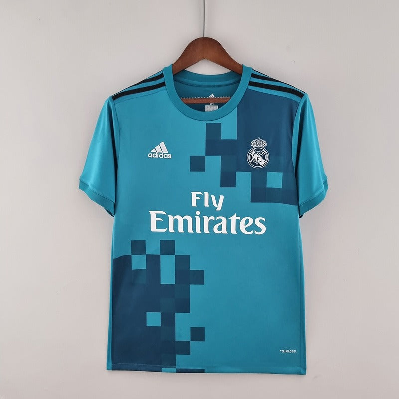 Maillot rétro Real Madrid 2017-2018 deuxième extérieur