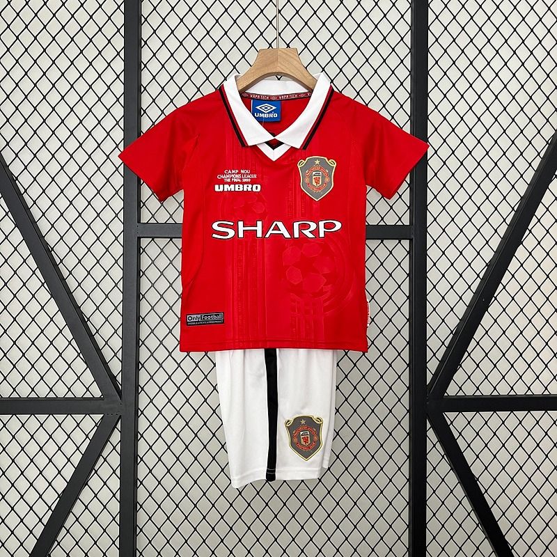 Retro Kids Manchester United 1999-2000 home